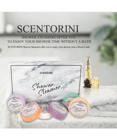 AIRNOOS Aromatherapy Shower Steamers Variety Pack - Set of 6 Shower Bombs for Couples | Relaxation Gift - Buy Online on GoSupps.com