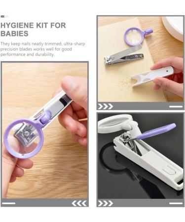 Lurrose Tools Nail File Senior Supply Nail Nail Clipper Fingernail Clippers Tool for Nail Toe Nail Clippers Nail Trimmers Magnifier Stainless Steel Children Elder - Buy Online on GoSupps.com