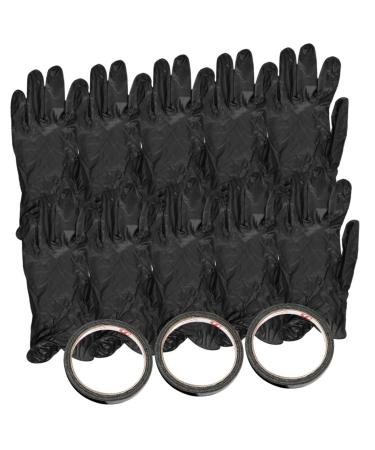 FRCOLOR 5 Sets Anti Uv Gloves Manicure Protection Gloves Led Dry Lamp Gloves Nail Art Tape Black Manicure Gloves Uv Protection Nail Tape for Nail Art Nail Supplies Pvc - Buy Online on GoSupps.com