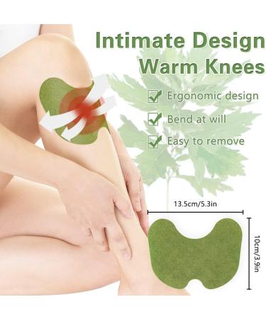 ACWOO Knee Pain Relief Patch 24PCS | Natural Wormwood Plaster for Arthritis Pain | Long Lasting Herbal Relief for Neck, Knee, and Muscle Joints - Buy Online on GoSupps.com
