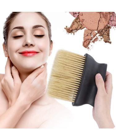 Neck Dusting Barber Brush Professional Salon Hair Cleaning Wooden Broom Hairdressing Tools for Barber Facial Hair - Buy Online on GoSupps.com