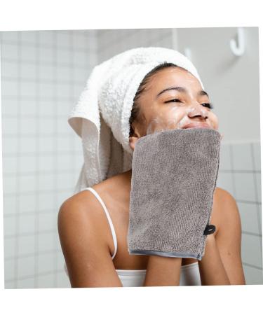 5 Pairs GLEAVI Fiber Makeup Remover Gloves for Body and Face - Korean Exfoliating Mitts for Men, Women, and Children - Bathing Scrubber and Spa Exfoliator Mitts - Grey (20.7x14x0.5cm) - Buy Online on GoSupps.com