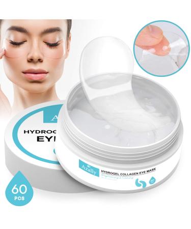 AZALLY Hydrogel Collagen Eye Mask - Anti-Aging Under Eye Patches for Puffy Eyes (60pcs) - Buy Online on GoSupps.com