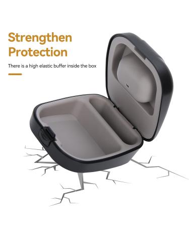 Agatige Hearing Aid Hard Case Portable Waterproof Hearing Aid Protection Storage Box Pouch Hearing Aid Protector for Storing Hearing Aids - 6.7x7x3cm - Buy Online on GoSupps.com