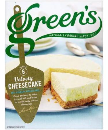 Credo Gifts Cheesecake Mix 259g - Bundle Consisting of Greens Velvety Smooth Cheesecake Mixture Great For Parties (2 Pack Bundle) - Buy Online on GoSupps.com