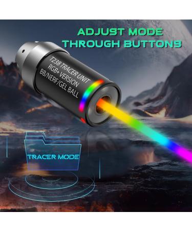 T238-RGB+ Airsoft Tracer Unit - Spitfire Tactical Tracer for Airsoft NERF & Gel Blasters - High Performance in Black - Buy Online on GoSupps.com