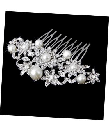 FRCOLOR goody hair clips for women bride hair clip pearl hair pin barrettes for women pearl hair barrettes hair jewels for women bridal hair clip Miss Pearlescent hair Hair - Buy Online on GoSupps.com