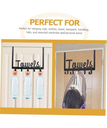 RORPOIR Coat Hangers Hat Hanger Over The Door Rack Nail- Coat Hook Hat Hook Door Hanging Back Door - Buy Online on GoSupps.com