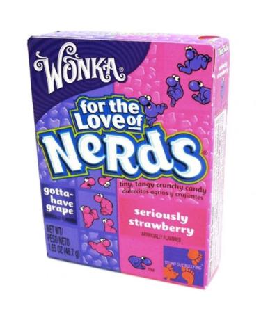 Wonka Nerds Strawberry/Grape 46g - Buy Online on GoSupps.com