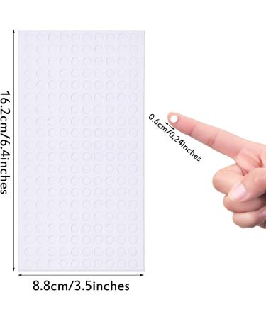 2400 Pieces Foam Dots Dual-Adhesive 3D Foam Tapes Foam Pop Dots Adhesive Mount for Craft DIY Art or Office Supplies  12 Sheets  Round (0.24 Inch) - Buy Online on GoSupps.com