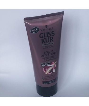 Schwarzkopf Gliss Hair Repair Serum Deep Repair - Gliss Kur Hair Repair with Liquid Keratin Complex Enriched with the Combination of Amino Acid and Protein - Buy Online on GoSupps.com