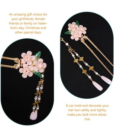 minkissy Hairpin Womens Hair Clips Hair Sticks for Women Chinese Hair Accessories Hair Sticks for Long Hair Hanfu Hair Accessories Hair Sticks for Hair Wedding Glass Walk Women's - Buy Online on GoSupps.com