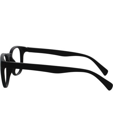 Opulize Pop Round Reading Glasses Black Frame +2.50 Magnification - Buy Online on GoSupps.com