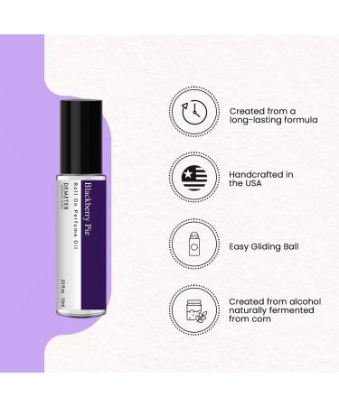 DEMETER Blackberry Pie Roll On Perfume Oil 0.33 Oz Long-Lasting - Buy Online on GoSupps.com