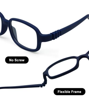 Enzodate Optical Children's Glasses - Flexible One-Piece Frame with Straps (Size 46/16) for Ages 4-6 - International Shipping Available - Buy Online on GoSupps.com