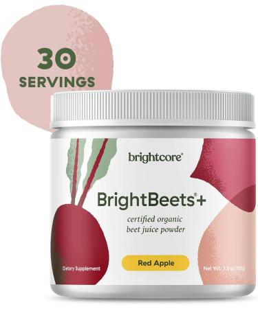 Brightcore Nutrition - BrightBeets Beet Powder Red Apple Flavor 150 Grams 30 Servings - Buy Online on GoSupps.com