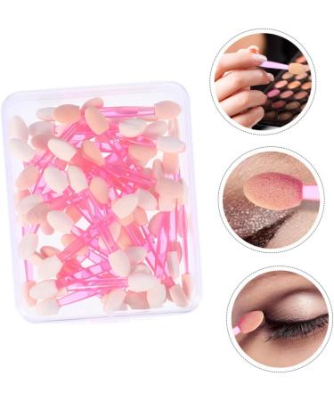Hemoton 50pcs Double Ended Eyeshadow Brush Cosmetic Eye Shadow Sticks Eyeshadow Cosmetic Eyeshadow Makeup Accessories Latex Eyeshadow Girl Eyeshadow Makeup Brush Eye Makeup - Buy Online on GoSupps.com