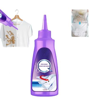 Homezo Laundry Stain Remover Active Enzyme Laundry Stain Remover Garment Stubborn Stain Cleaner Oil Remover Clothes Stain Remover Clothing Quick Laundry Dry Cleaner (1Pcs)