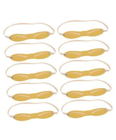 Balacoo 10pcs Beginner Skin Eyebrow Silicone Headband Practice for Supply Professional Fake