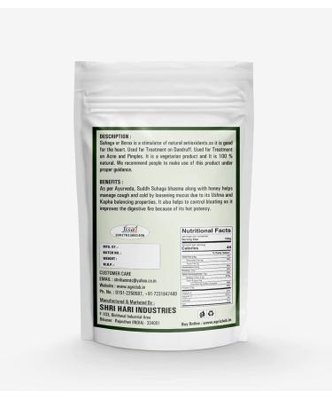 CROV Suhaga Powder - Borax Powder - Sodium Borate -Powder 400 GM - Buy Online on GoSupps.com