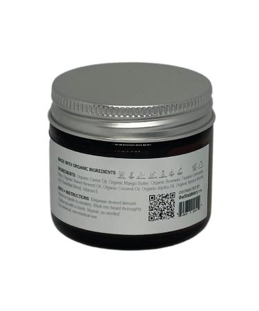 Organic Beard Balm 2 oz - Peppermint & Tea Tree - Nourish & Style Your Beard - International Shipping Available - Buy Online on GoSupps.com