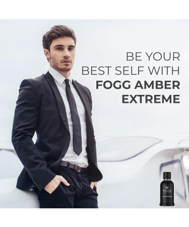 FOGG Men Spray Scent Amber Extreme Perfume Long-Lasting Fresh & Powerful Amber Wood Fragrance Spray Eau De Parfum 100 Ml - Buy Online on GoSupps.com