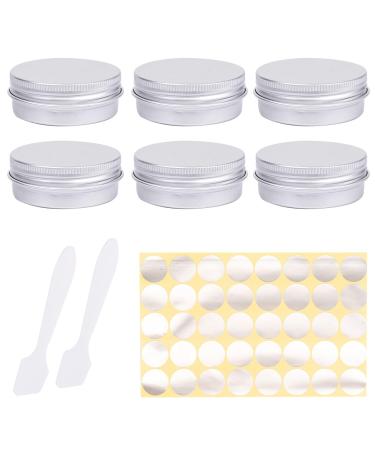 6 pieces jars jars 30ml jars with lids lip balm jars jars cream jars empty 6 x 30ml