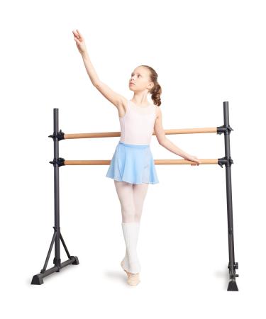 Victorem Portable Ballet Barre for Home - 4 FT. Ballet Bar for Ballet, Dancing or Stretching, Ballet Barres for Adults - Bonus Resistance Band Included