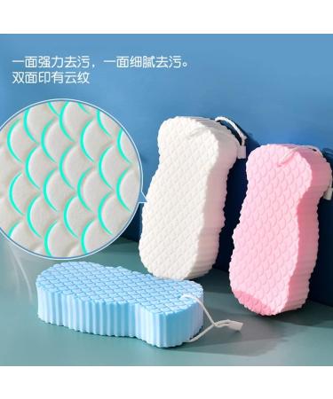 BROWSLUV SuperPeeler: Fast Callus & Dead Skin Removal - 4 Soft Exfoliating Bath Sponges for Adults & Kids - Buy Online on GoSupps.com