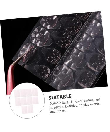 Housoutil 20 Sheets manicure Manicure Tools jelly glue Manicure Accessory jelly Silica gel nail stickers Nail Art Glue Stickers nail glue sticker Accessories Nail Jelly Sticker - Buy Online on GoSupps.com