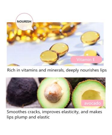 Avocado Lip Balm with Vitamin E - Ultra-Nourishing Moisturizer for Soft Smooth Lips | Hydrate Dry & Cracked Lips - Buy Online on GoSupps.com