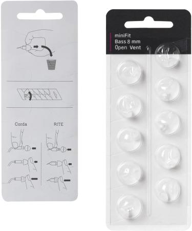 Hearing Aid Domes for Oticon - Minifit Double Vent Bass (6mm/2 Pack) & Universal 8mm Open Vent Replacement Supplies - Buy Online on GoSupps.com