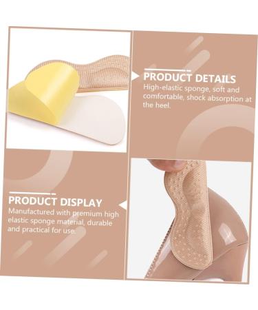 FOMIYES Anti-Wear Heel Stickers - 3 Sets 4 Pairs of High Heel Inserts for Women - Comfortable & Durable Wedge Shoe Solution - Buy Online on GoSupps.com