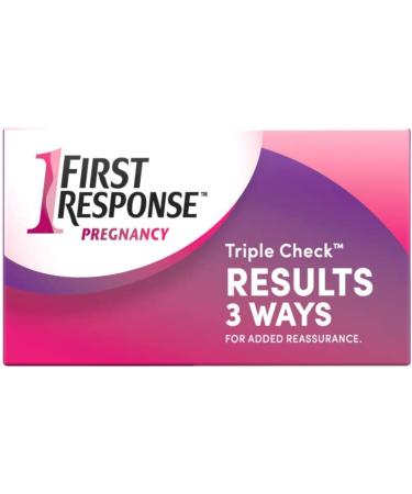First Response Triple Check Pregnancy Tests - 3 Pack | Accurate & Reliable - Buy Online on GoSupps.com