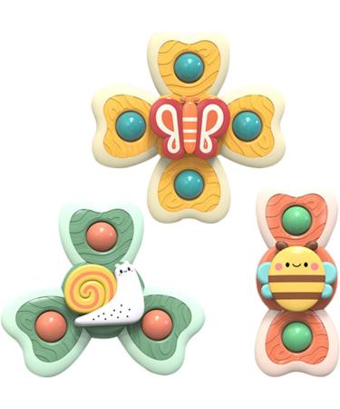 FUMOOD Baby Suction Cup Rotating Music Cartoon Gyro Teething Bath Toy - Buy Online on GoSupps.com