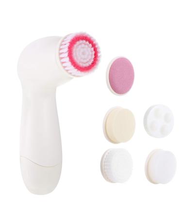 Set face electrical face brush electric facial wash facial peeling brush brush for face silicone face washer facial cleaning cleaning plastic