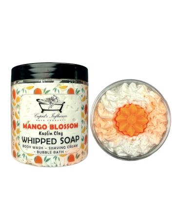 Mango Blossom Whipped Soap | Kaolin Clay Body Wash | Shower Fluff | Luxury Shaving Foam | Shower Cream | Mango Bubble Bath | Mango Body Wash | Mango Soap