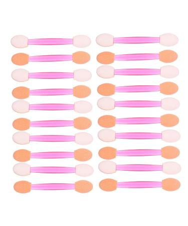 LALADEFIEE 80pcs Makeup Eye Shadow Brush Cosmetic Eye Shadow Sponge Non Latex Plastic