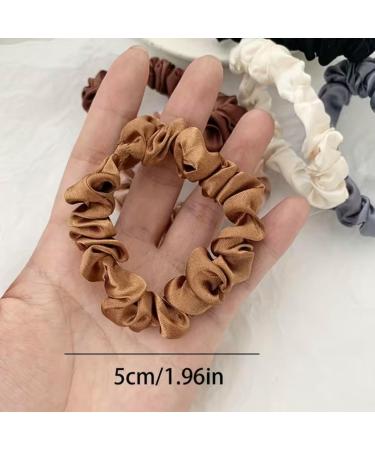 Thin Silk Scrunchies x6 - Buy Online on GoSupps.com