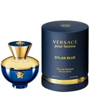 Versace Dylan Blue Pour Femme for Women Eau De Parfum Spray 3.4 Oz