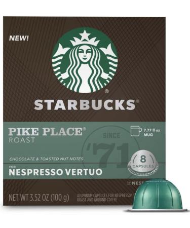 Starbucks Nespresso Vertuo Capsules - Medium Roast Pike Place Roast