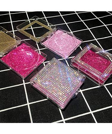 10PCS Glitter Eyelash Case, Empty 3D False Lash Packaging (ZFX-OPmix) - Buy Online on GoSupps.com