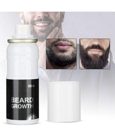 Moustache Enhancer & Beard Growth Oil - 60ml for Beard Eyebrow & Chest Hair Boost Growth & Thickness - Buy Online on GoSupps.com
