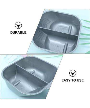 Beaupretty 2sets Baked Oil Two Piece Set Salon Hair Dye Kit Hair Dye Bowl Color Dye Diy Tool Hair Dyeing Mixing Bowl Hair Tint Brushes Hair Salon Bowl Kit Hair Care Abs tpee Headset 17.3x16cm Grey - Buy Online on GoSupps.com