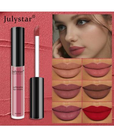  G n rique Interookie Velvet Water Mist Six Lips Glaze Suit Matte Color Fast Liquid Lipstick - Buy Online on GoSupps.com