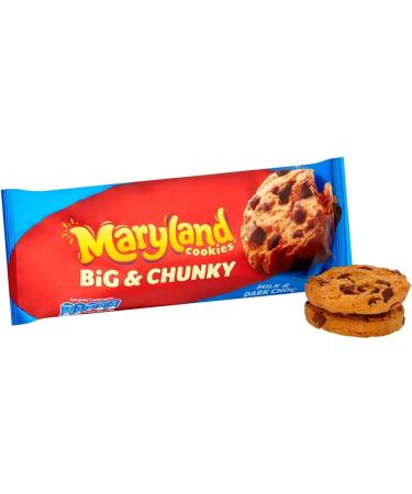 Maryland Big & Chunky Milk & Dark Choc Chunk Cookies 180g - Buy Online on GoSupps.com