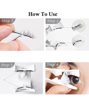 Iris and Ada Magnetic Lashes Lumeer Magnetic Eyelashes with Applicator Reusable Magnetic Eyelashes Natural Look Magnetic Lashes No Glue or Liner Needed (Simple+Nature) - Buy Online on GoSupps.com