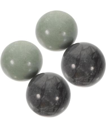 Frcolor 4-Sentence Chinese Stress Exercise Balls - Spiked Massage & Hand Training Balls for Fitness | International Shipping Available - Buy Online on GoSupps.com