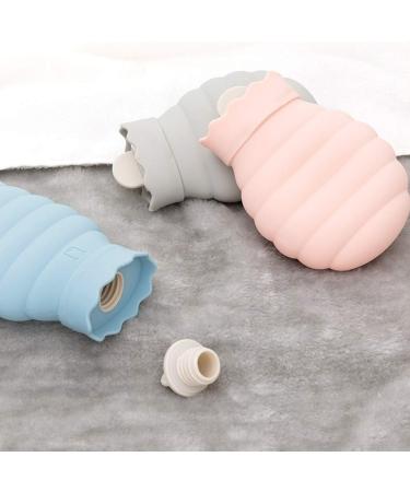MAIES Classic Hot Water Bottle - Reusable Winter Heat Bag with Knitting Cover - Portable & Effective Warmth for Adults - Buy Online on GoSupps.com