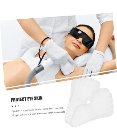 minkissy 60 Sheets Eye Mask Cotton Eye Paper Reusable Eye Patches Care White Non-woven Fabric - Buy Online on GoSupps.com
